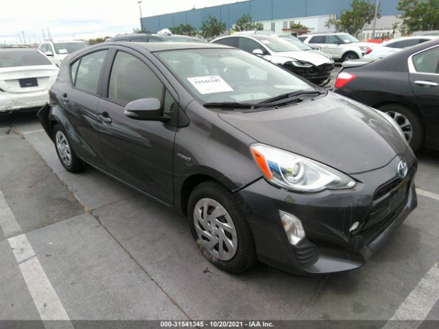 TOYOTA PRIUS C 2016 jtdkdtb35g1117003