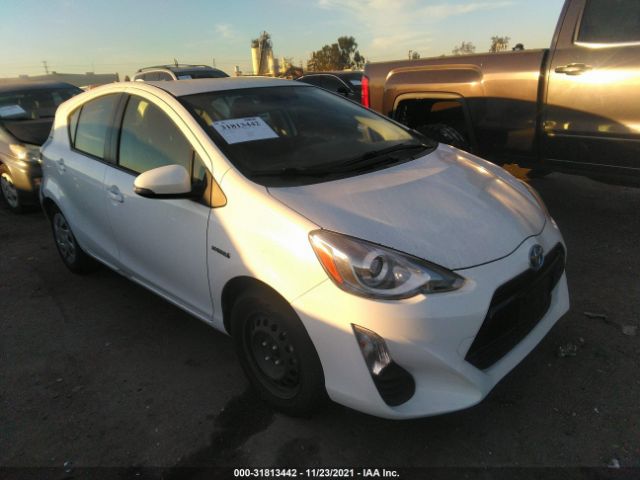 TOYOTA PRIUS C 2016 jtdkdtb35g1119575