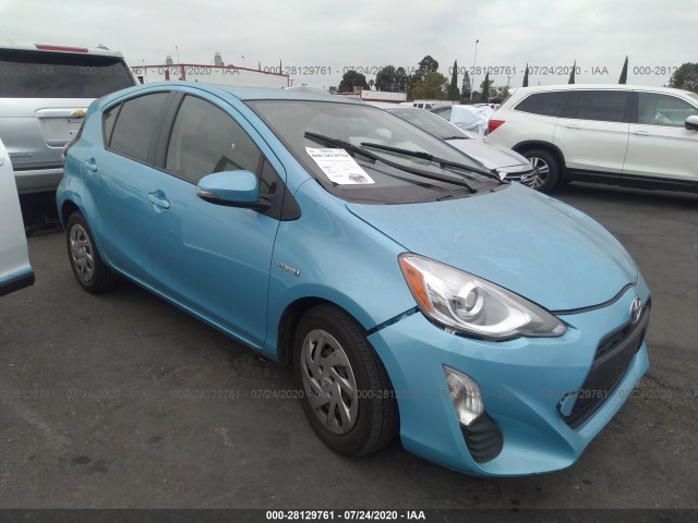 TOYOTA PRIUS C 2016 jtdkdtb35g1126588