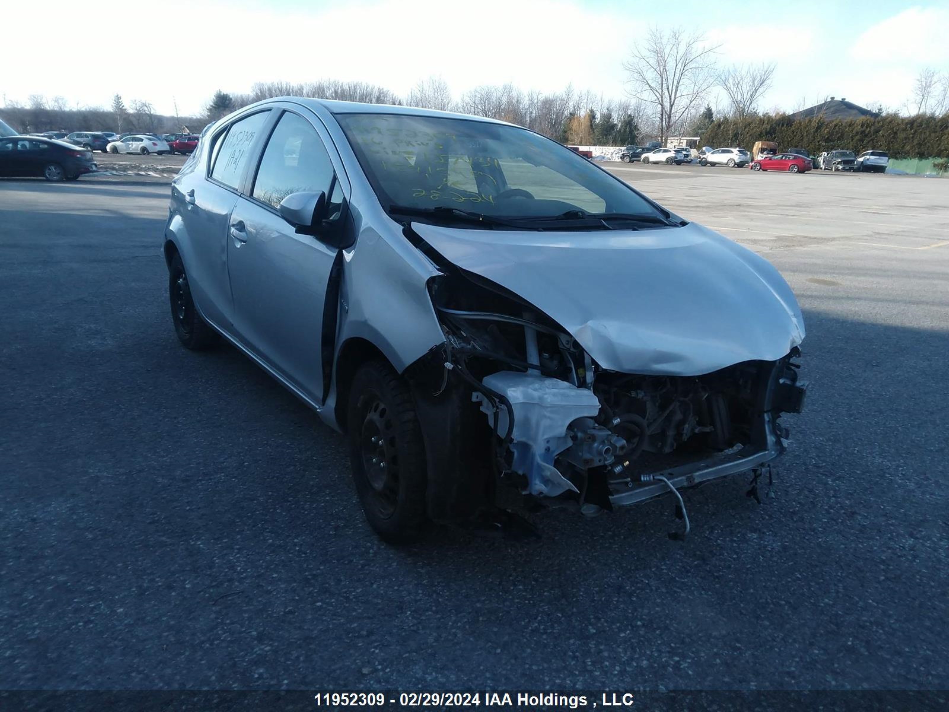 TOYOTA PRIUS C 2016 jtdkdtb35g1127434