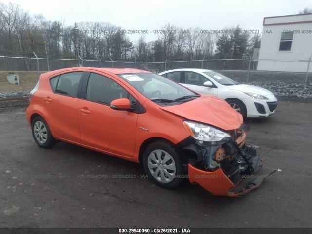 TOYOTA PRIUS C 2012 jtdkdtb36c1002940