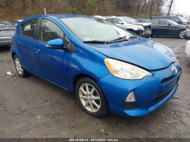 TOYOTA PRIUS C 2012 jtdkdtb36c1003263