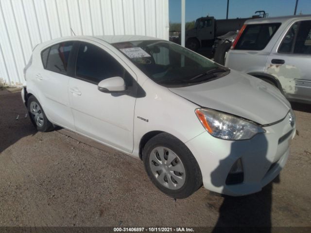 TOYOTA PRIUS C 2012 jtdkdtb36c1003585