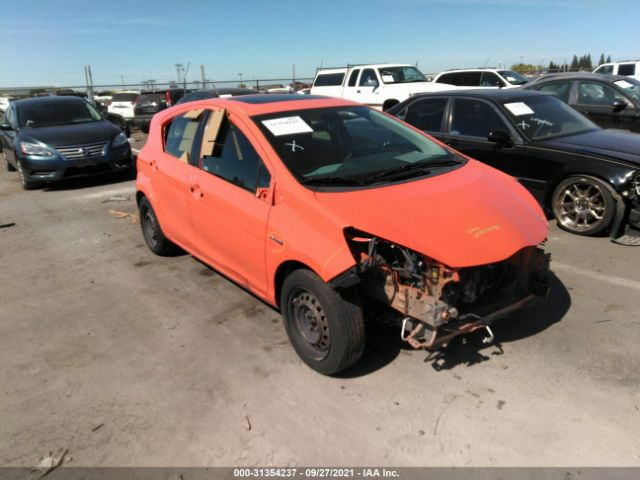 TOYOTA PRIUS C 2012 jtdkdtb36c1004817