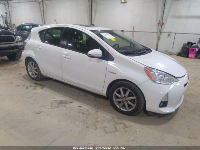 TOYOTA PRIUS C 2012 jtdkdtb36c1005496