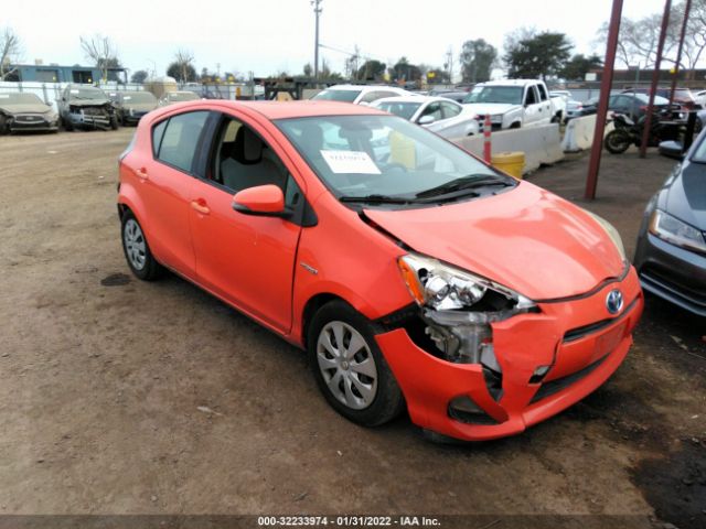 TOYOTA PRIUS C 2012 jtdkdtb36c1007264