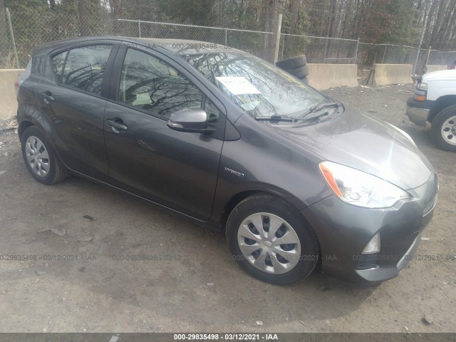 TOYOTA PRIUS C 2012 jtdkdtb36c1009421