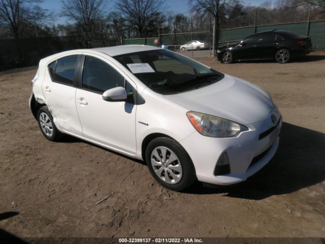 TOYOTA PRIUS C 2012 jtdkdtb36c1010987