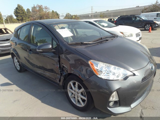 TOYOTA PRIUS C 2012 jtdkdtb36c1013050