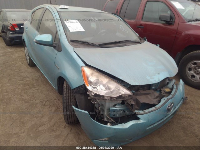 TOYOTA PRIUS C 2012 jtdkdtb36c1013386