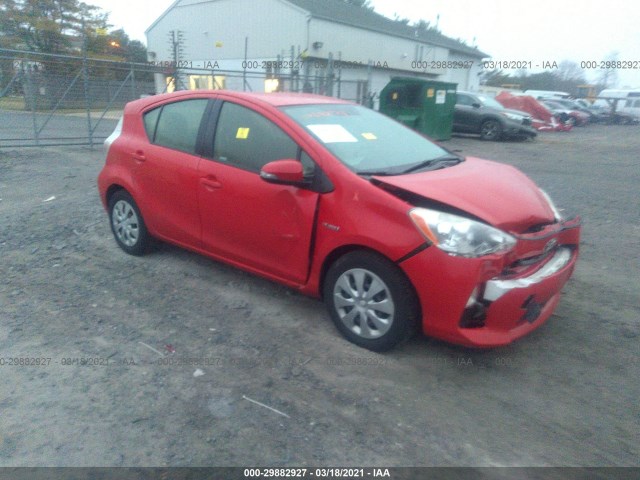 TOYOTA PRIUS C 2012 jtdkdtb36c1015381