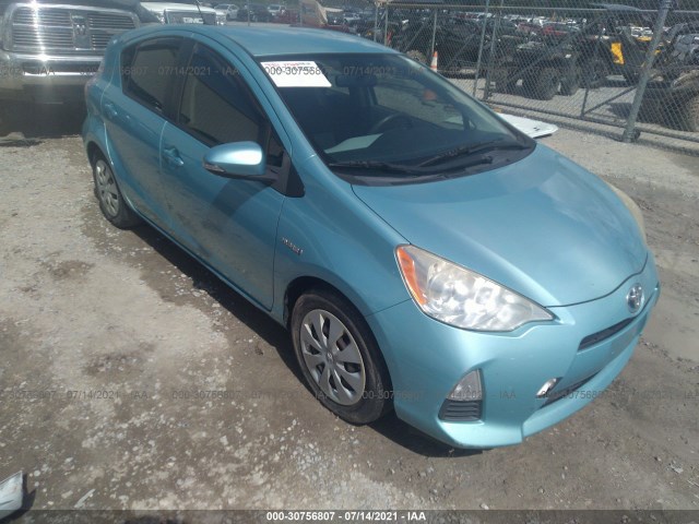 TOYOTA PRIUS C 2012 jtdkdtb36c1023576