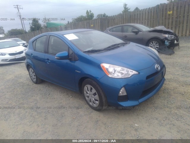 TOYOTA PRIUS C 2012 jtdkdtb36c1024646