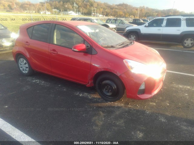 TOYOTA PRIUS C 2012 jtdkdtb36c1025148