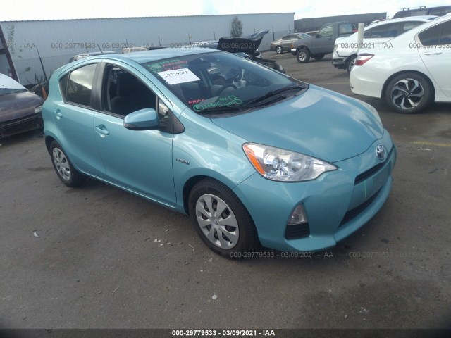 TOYOTA PRIUS C 2012 jtdkdtb36c1030303