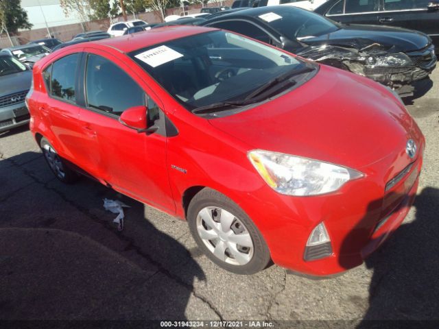 TOYOTA PRIUS C 2012 jtdkdtb36c1031130