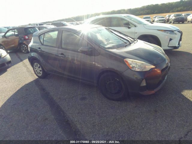 TOYOTA PRIUS C 2012 jtdkdtb36c1504881