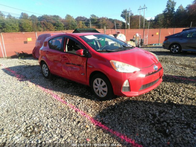 TOYOTA PRIUS C 2012 jtdkdtb36c1506338