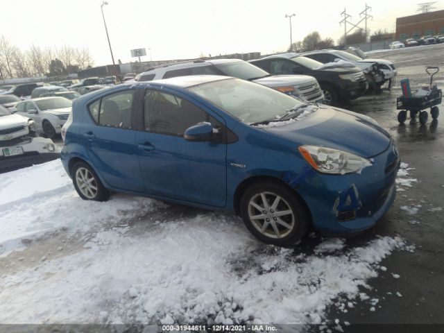 TOYOTA PRIUS C 2012 jtdkdtb36c1506999