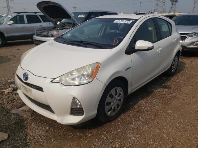 TOYOTA PRIUS C 2012 jtdkdtb36c1507294