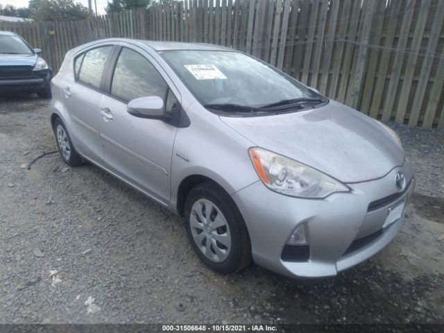 TOYOTA PRIUS C 2012 jtdkdtb36c1510809