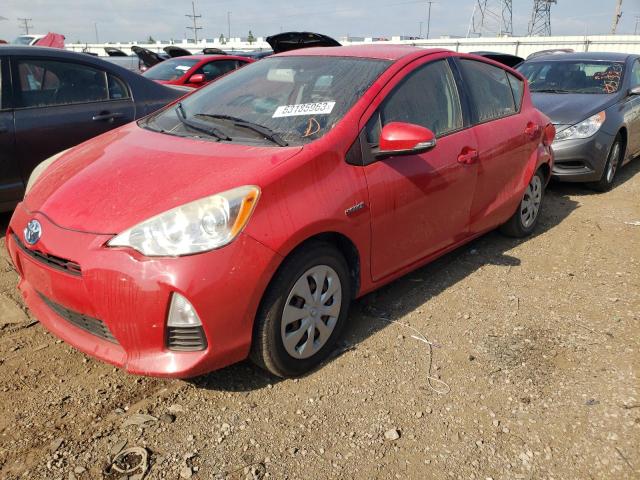 TOYOTA PRIUS C 2012 jtdkdtb36c1518036