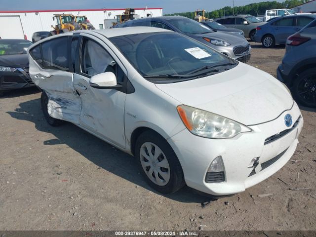 TOYOTA PRIUS C 2012 jtdkdtb36c1518201