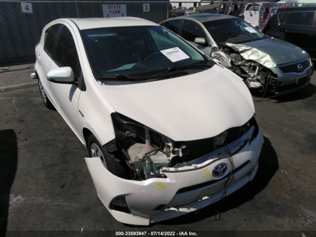 TOYOTA PRIUS C 2012 jtdkdtb36c1520031