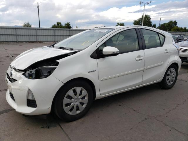 TOYOTA PRIUS C 2012 jtdkdtb36c1522538