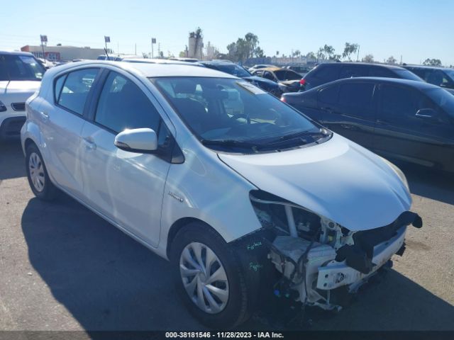 TOYOTA PRIUS C 2012 jtdkdtb36c1525830