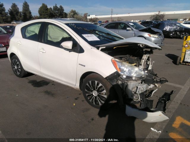 TOYOTA PRIUS C 2013 jtdkdtb36d1034742