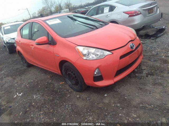 TOYOTA PRIUS C 2013 jtdkdtb36d1035700