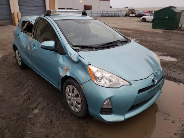 TOYOTA PRIUS C 2013 jtdkdtb36d1037642