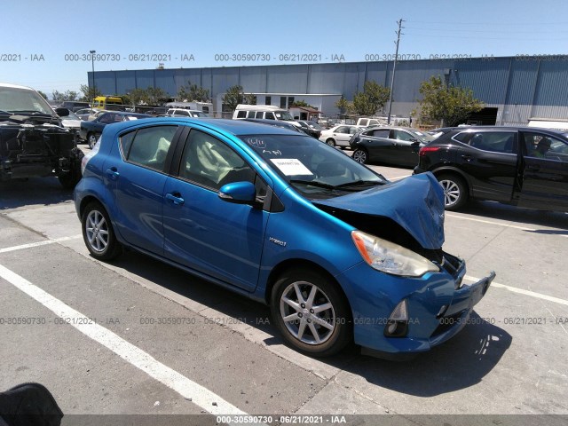 TOYOTA PRIUS C 2013 jtdkdtb36d1038807