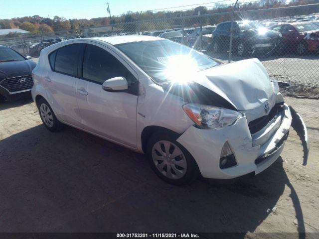 TOYOTA PRIUS C 2013 jtdkdtb36d1041240