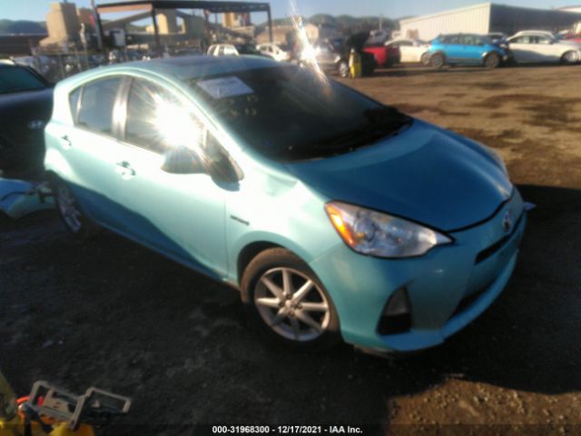 TOYOTA PRIUS C 2013 jtdkdtb36d1045238