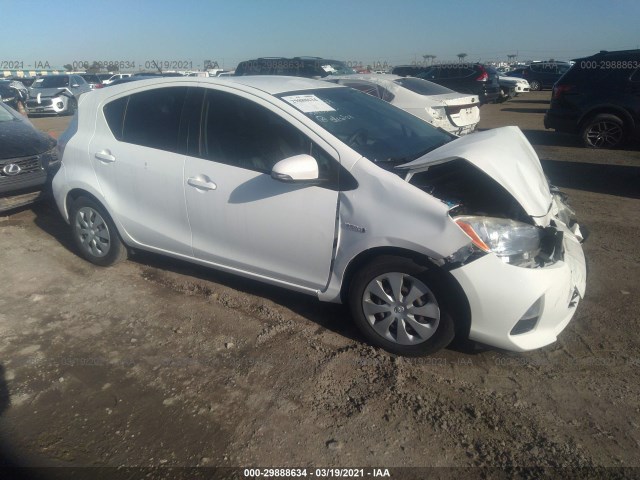 TOYOTA PRIUS C 2013 jtdkdtb36d1046602