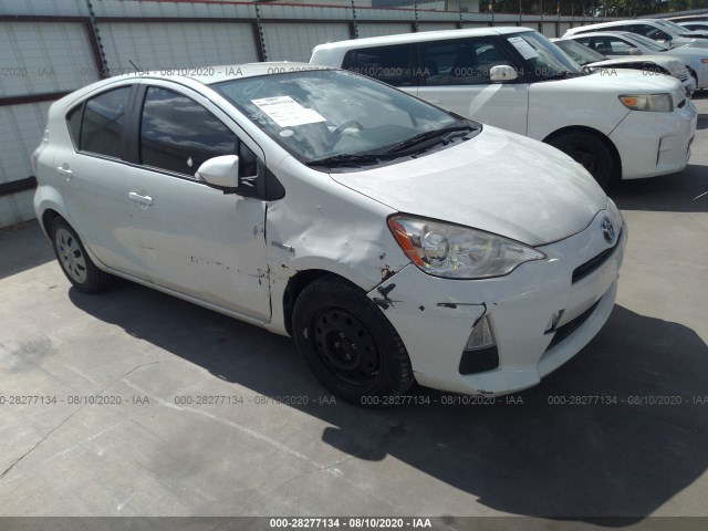 TOYOTA PRIUS C 2013 jtdkdtb36d1046860