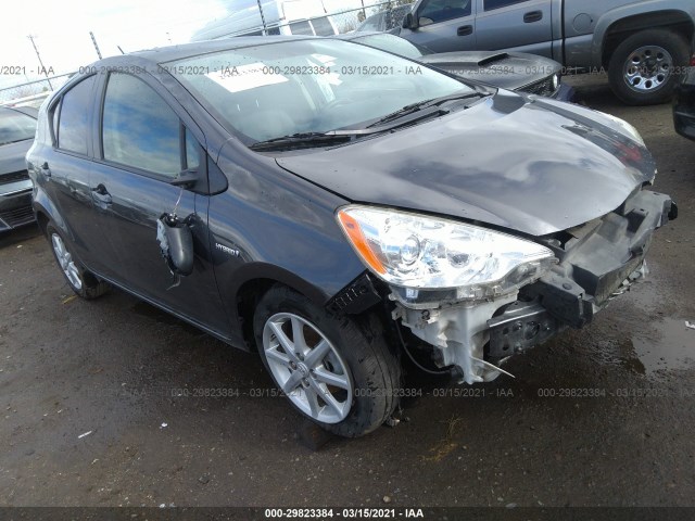 TOYOTA PRIUS C 2013 jtdkdtb36d1047149