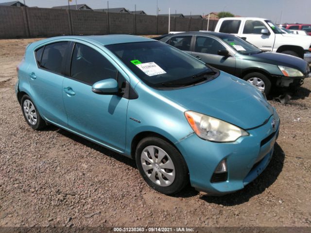 TOYOTA PRIUS C 2013 jtdkdtb36d1049631