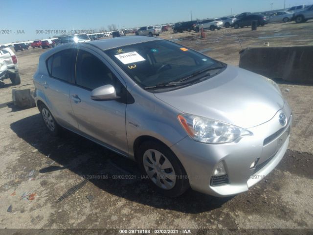 TOYOTA PRIUS C 2013 jtdkdtb36d1050200