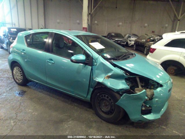 TOYOTA PRIUS C 2013 jtdkdtb36d1052853