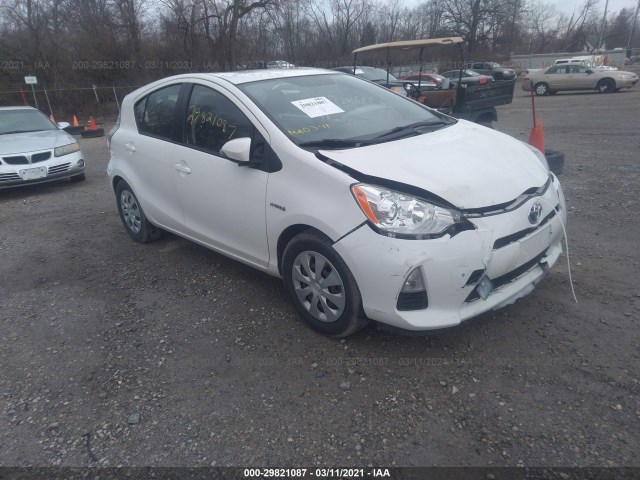 TOYOTA PRIUS C 2013 jtdkdtb36d1052965