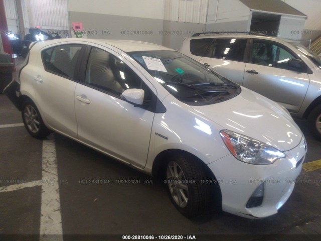 TOYOTA PRIUS C 2013 jtdkdtb36d1056658