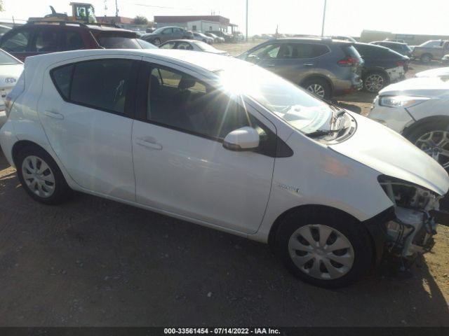 TOYOTA PRIUS C 2013 jtdkdtb36d1534822