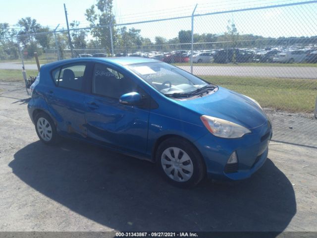 TOYOTA PRIUS C 2013 jtdkdtb36d1535338