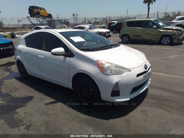 TOYOTA PRIUS C 2013 jtdkdtb36d1544699