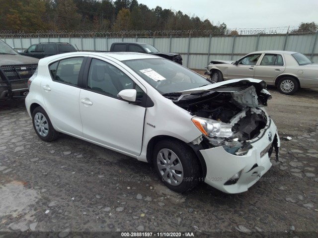 TOYOTA PRIUS C 2013 jtdkdtb36d1548011