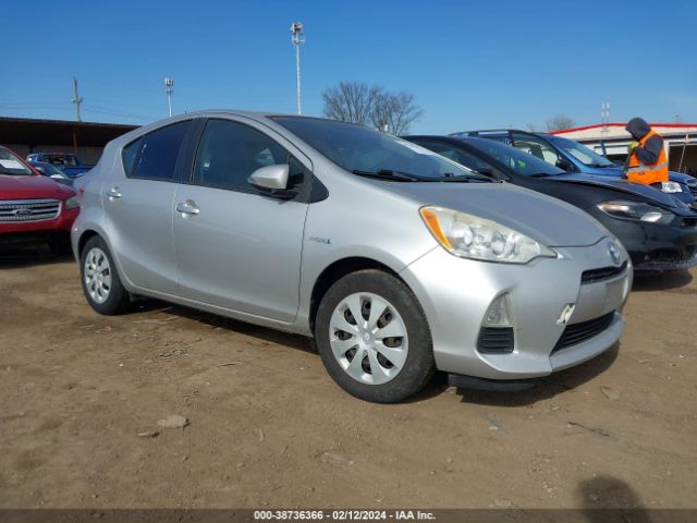 TOYOTA PRIUS C 2013 jtdkdtb36d1549272