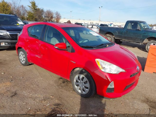 TOYOTA PRIUS C 2013 jtdkdtb36d1551930